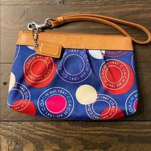 Coach wristlet
